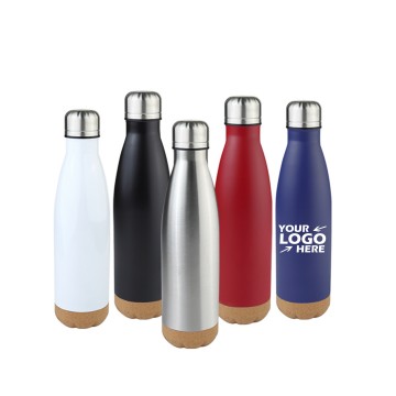 Vacuum Bottle with Cork Base